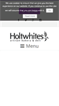 Mobile Screenshot of holtwhitesbakery.co.uk